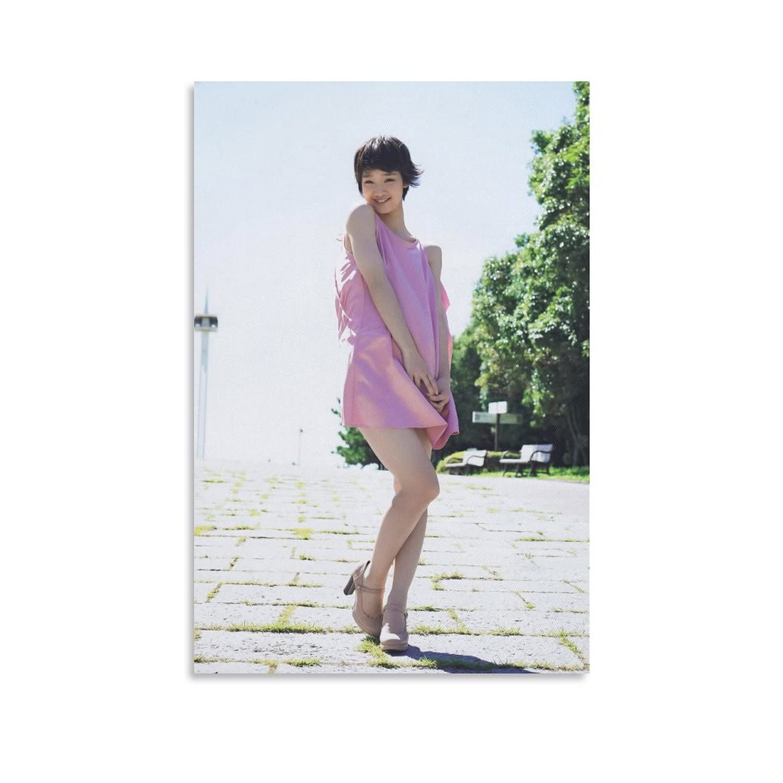 剛力彩芽さん掲載ページ（ポスターサイズ）#51833 Amazon.co.jp: 剛力彩芽水着セクシー写真ポスターアートパネル