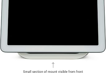 Google Nest Hub Home Kitchen Under Cabinet Mounting Bracket, All Hardware Included (White)