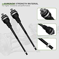 Vista 4 de SCITOO Kit de suspensión de 6 piezas, 2 eslabones de barra estabilizadora, 2 extremos exteriores de barra de acoplamiento interiores para Cadillac