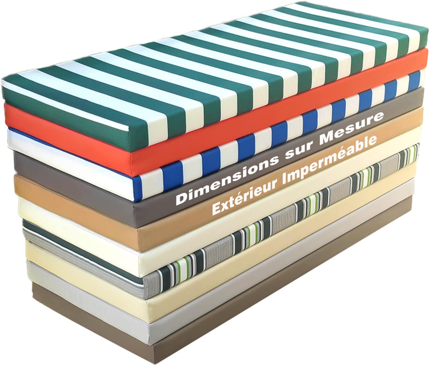 Coussin De Banc De Taille Personnalisée, Coussin Siège Meubles D