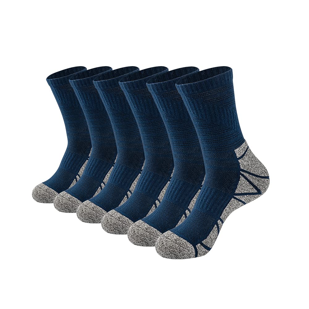 PenalkicRunning Socks Thick Cushion Cotton Socks Soft Sweat-wicking Athletic Socks Sports&Work for Men Women Teenagers Odor-free Breathable Non-slip Socks