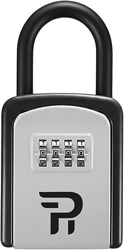 Key Lock Box for Outside - Realtor Lockbox for House Keys Outdoor - Combination Key Hiders to Hide a Key Safe Storage