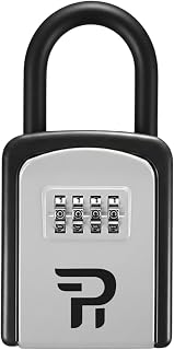 Key Lock Box for Outside - Realtor Lockbox for House Keys Outdoor - Combination Key Hiders to Hide a Key Safe Storage