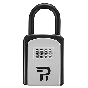 Key Lock Box for Outside - Realtor Lockbox for House Keys Outdoor - Combination Key Hiders to Hide