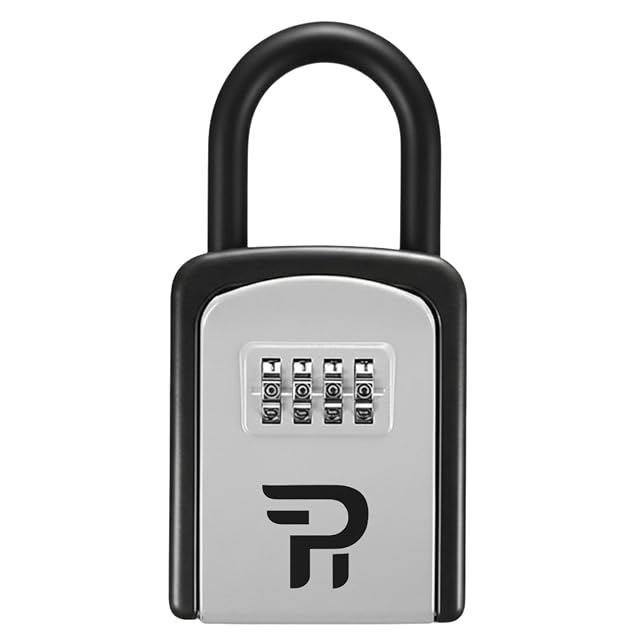 Key Lock Box for Outside - Realtor Lockbox for House Keys Outdoor - Combination Key Hiders to Hide