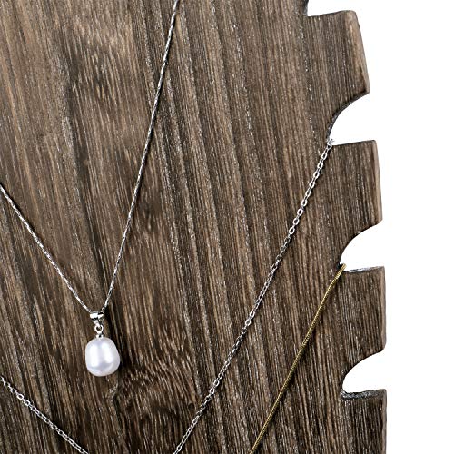 image for Mooca Freestanding Necklace Easel Display Stand Holder Multiple Neckla
