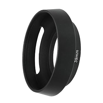 レンコン（エルマリート+レンズフィルター+レンズフード） Amazon | uxcell 39mm レンズフード 金属製ねじ込み式マウント