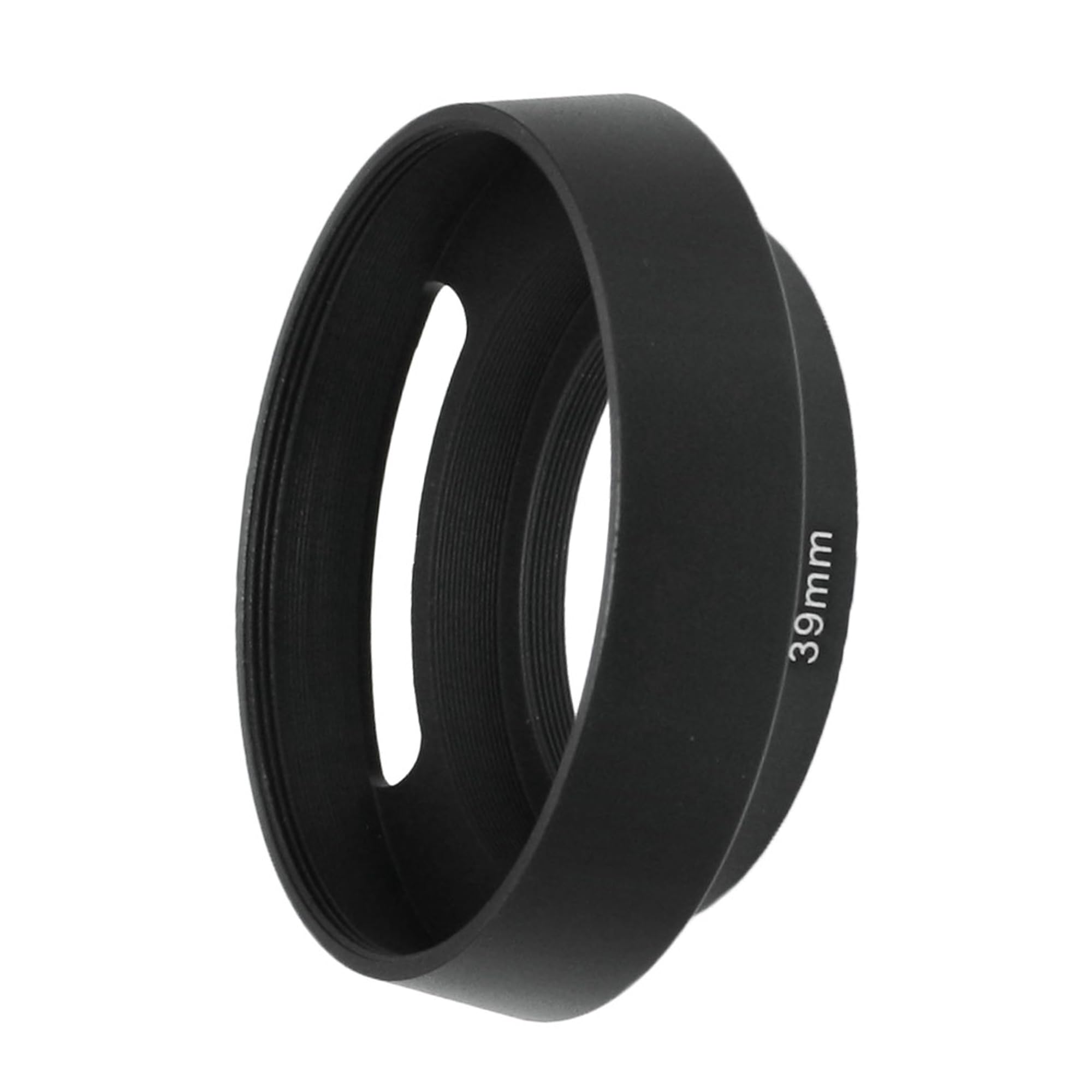 Amazon | uxcell 39mm レンズフード 金属製ねじ込み式マウントカメラ
