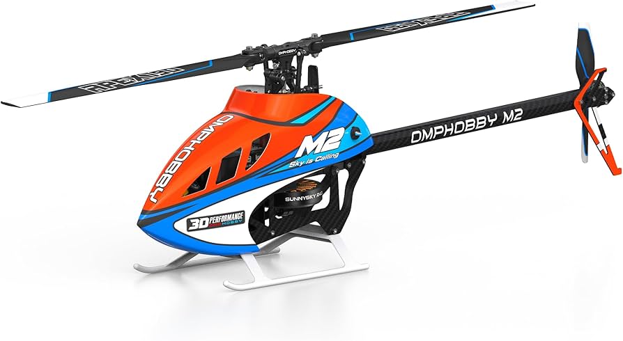 Amazon.com: OMPHOBBY M2 V3 PRO RC Helicopter for Adults, Support