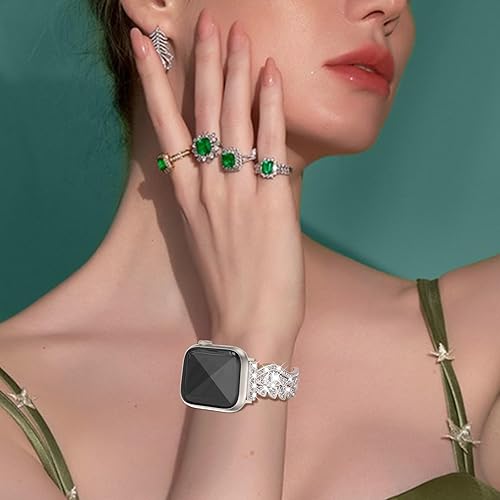 Miniatura 8 de WINGLE Starlight - Correa para Apple Watch de 1.575 pulgadas, 1.614 pulgadas, 1.496 pulgadas, para mujer, Apple Watch Series SE 9, 8, 7, 6, 5, 4, 3,