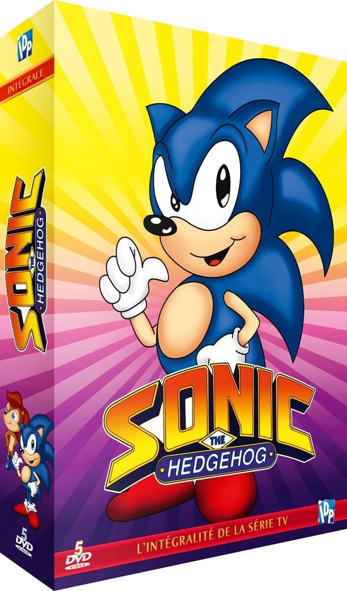 Sonic le Hérisson serie TV completa en cofre de 5 DVD para nostálgicos y coleccionistas
