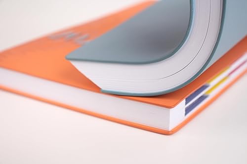 Miniatura 7 de Agenda de cuero 2024, agenda de citas 2024, planificador de 12 meses para escuela, trabajo, hogar, agenda diaria 2024, calendario pequeño (naranja)