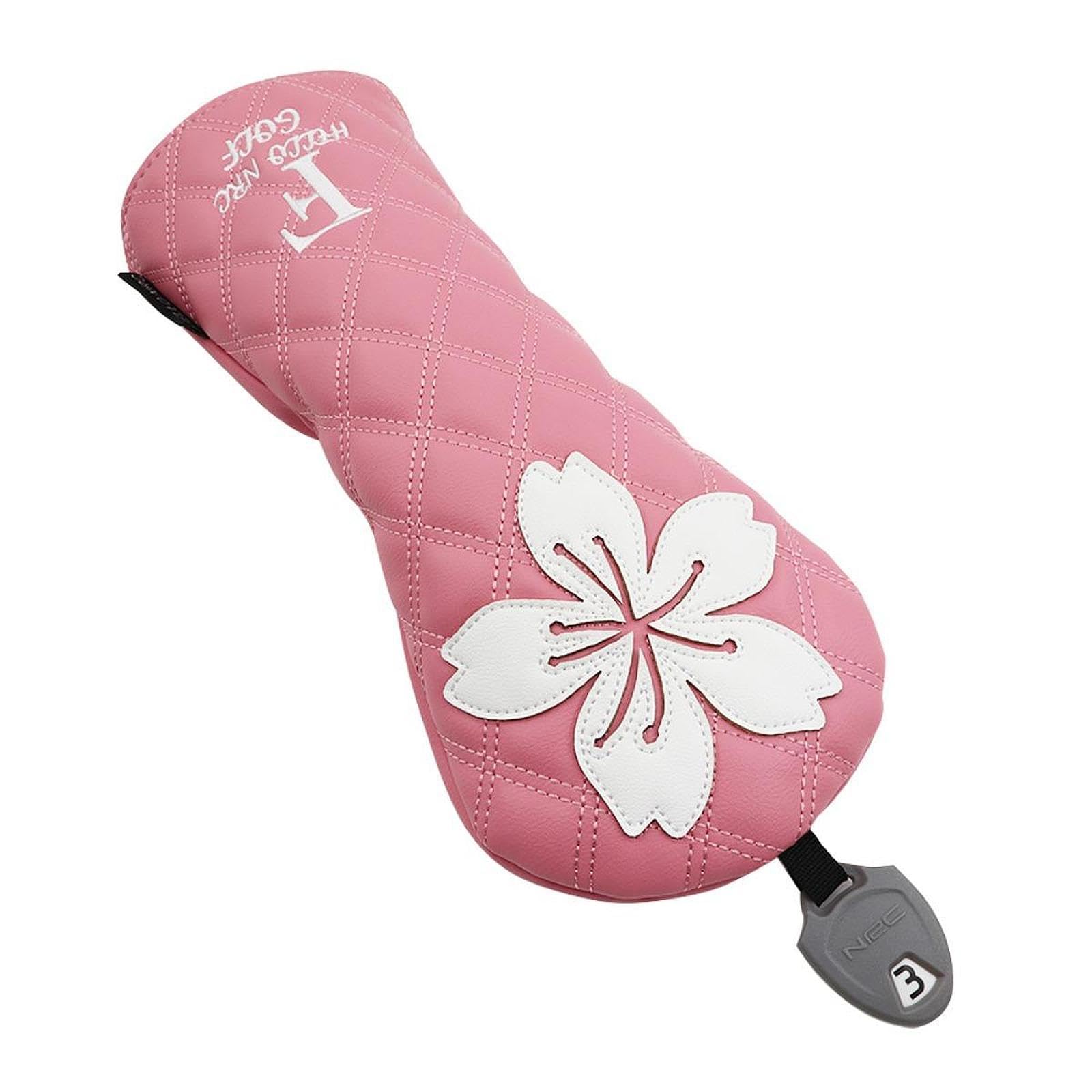 rockible 3 Fundas Protectoras para Cabezas de Palos de Golf, Modernas y portátiles, Fundas Protectoras para Cabezas de Palos de Golf, Fundas de Madera para