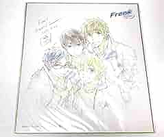 ハイスピ　橘真琴　色紙　Free! 複製原画色紙　ケース付き！ ハイスピ 芹沢尚 色紙 Free! 複製原画色紙 ケース付き！ - メルカリ