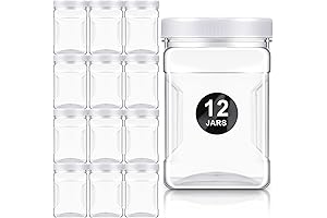Airtight Leftover Paint Storage Containers, 12-pack