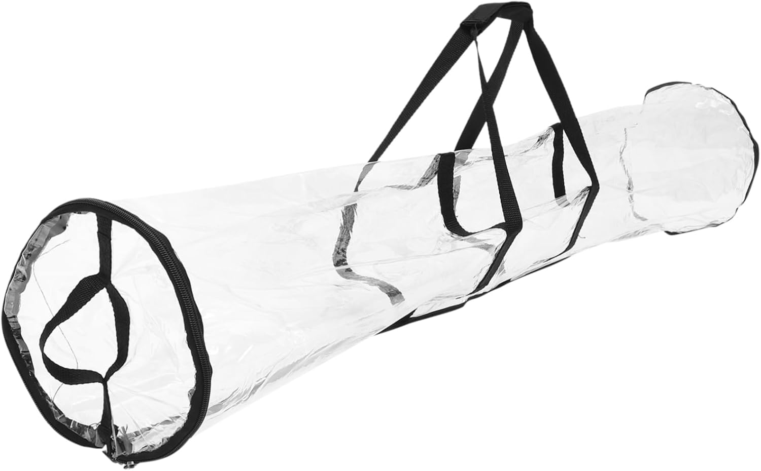 Christmas Wrapping Paper Storage Bag Zippered Wrap Organizer Wrap Holder Tear Resistant and Convenient Christmas Bag