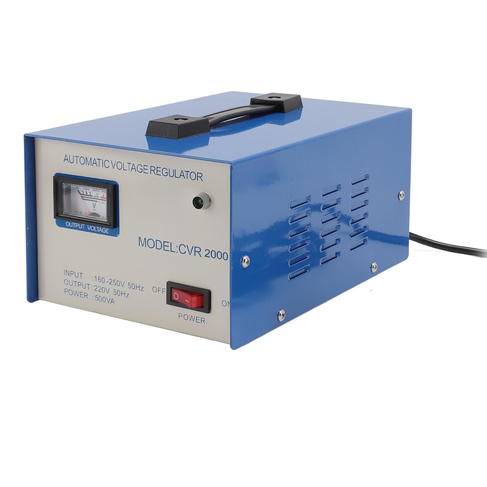 Kondycjoner Zasilania 160-250 V Wejście 2000 W Automatyczny Regulator Napięcia Jednofazowy Automatyczny Stabilizator Napięcia z 2 Uniwersalnymi Gniazdami do Komputerowych