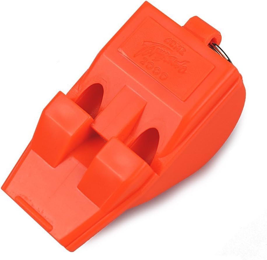 Acme T2000 Tornado Whistle - Day Glo Orange