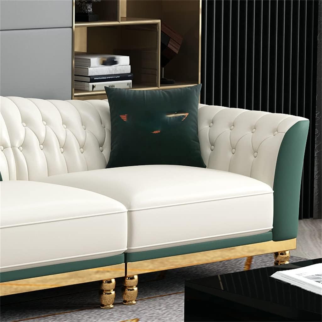 Sofa Postmodern Living Room Corner Combination Size Apartment Villa Leather