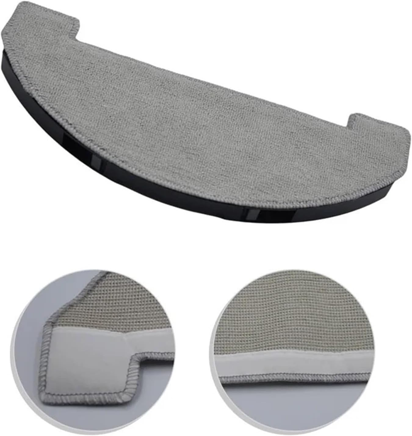 Replacement Mop Kit，Compatible for Laresar，for L6 Pro Robot Vacuum Cleaner, Replacement Parts Accessories,Mop Holder and Mop Cloth