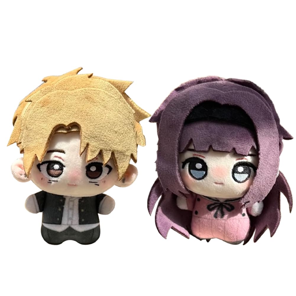 Zhongkaihua Kaoruko Waguri/Rintaro Tsumugi Plush Pendant Anime Figurine Soft Stuffed 10CM Cute Pendants Gifts Collection Decorations
