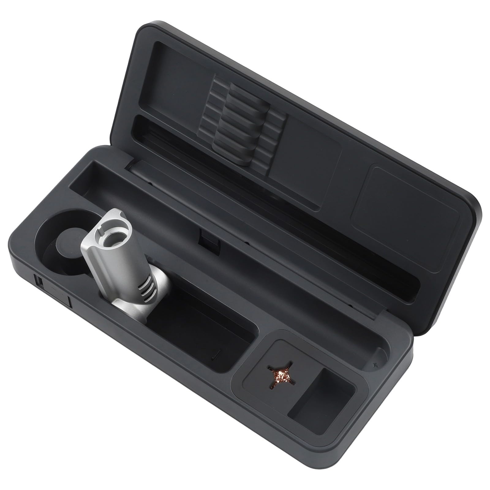 Station de fer à souder portable 100W PD QC avec boîte de rangement en aluminium CNC