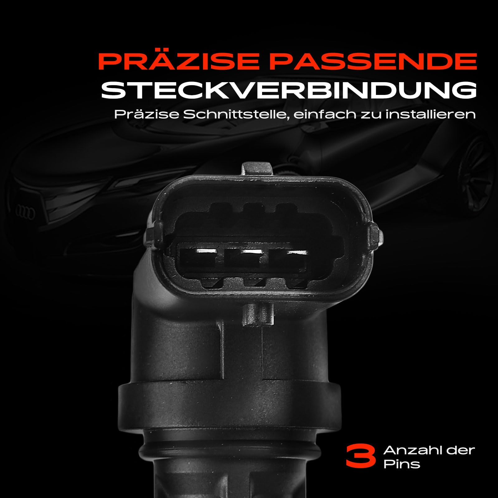 Czujnik pozycji wałka rozrządu Impulsator do 159 Brera Spider Voyager V IV Jumper Nitro Ducato Panda B-Max C-Max II Ecosport Fiesta VI Focus II III Grand C KA+ Mondeo IV 2000-Dziś 5140332AA