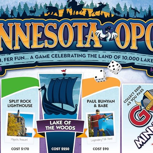 Minnesota-Opoly Juego de Mesa Familiar para 2-6 Jugadores miniatura 7