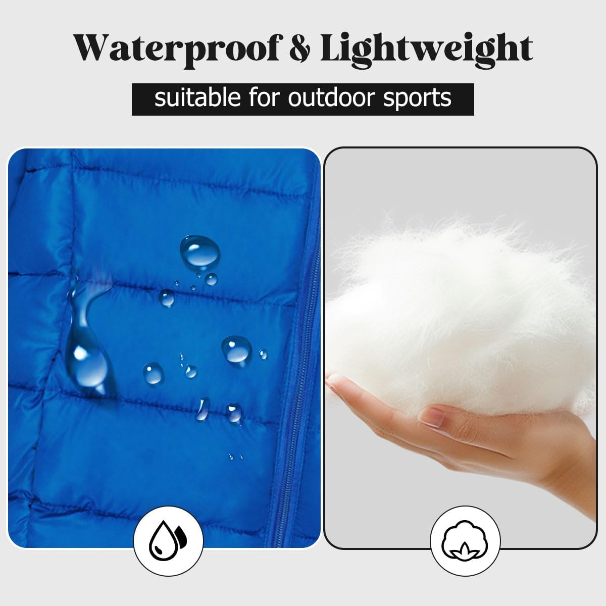 Lovekider Boys Winter Coat 4-16 Years Lightweight Puffer Jacket Kids Hooded Packable Down-alternative Outerwear - Image 5