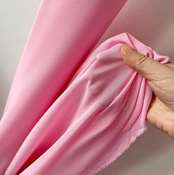 Byitre 16 Momme Crepe de Chine Fabric 44 Wide for Sewing | Lightweight 16-momme woven crepe textile with signature pebbly texture, ideal for blouses, skirts and flowy dresses