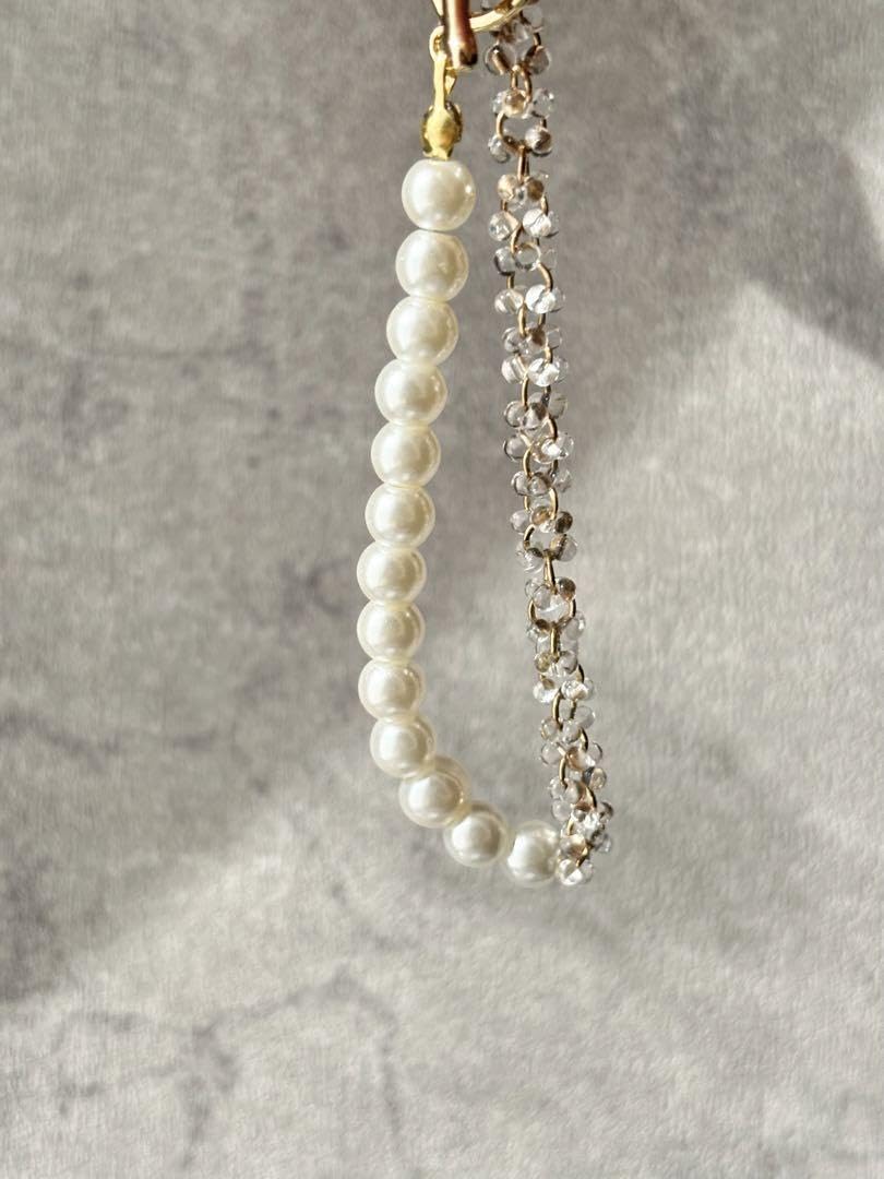 Amazon.co.jp: 599 ビーズブレスレット ガラスパール ファル