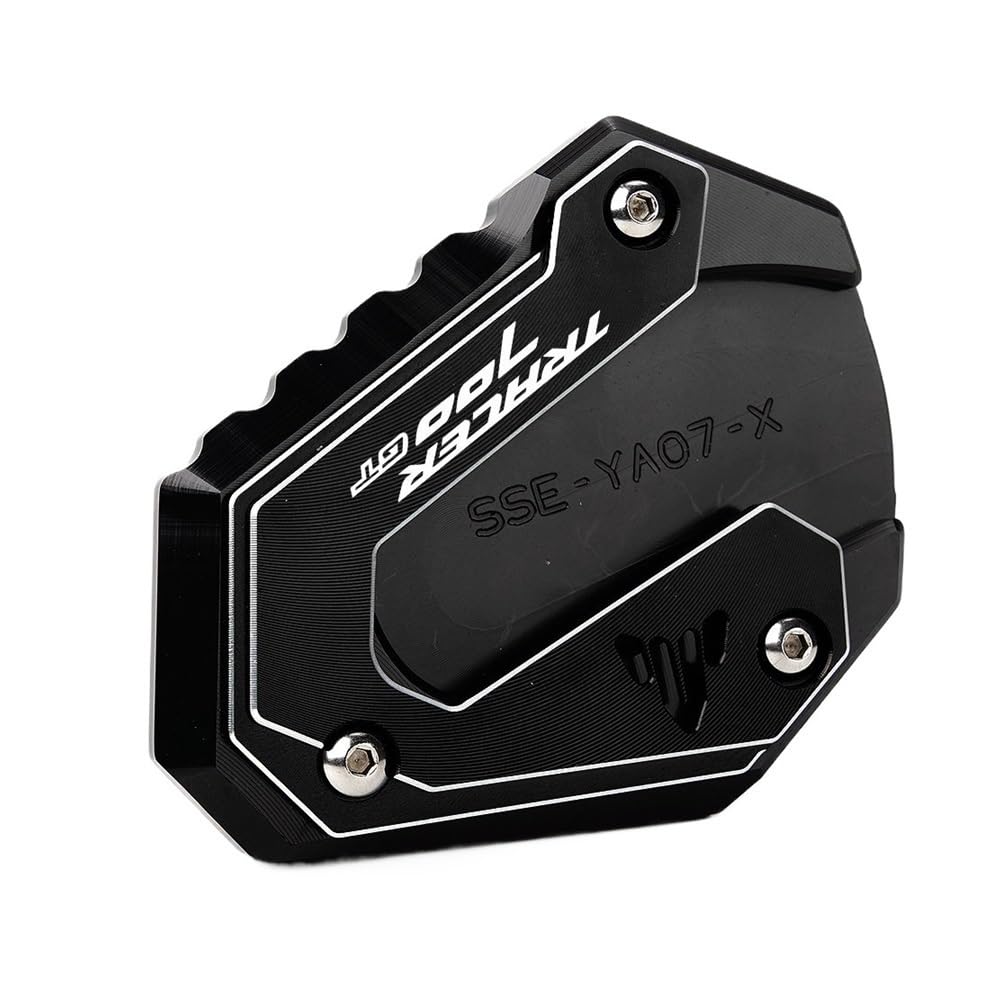 Plaque D'élargissement Pour Béquille Latérale Yamaha Tracer 9/7 GT - Couleurs Au Choix - Pour Sol Meuble, Herbe, Sable - 4
