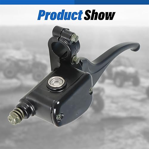 Miniatura 4 de WFLNHB Reemplazo del cilindro maestro del freno izquierdo para Manco Linhai Bighorn 260 300 400