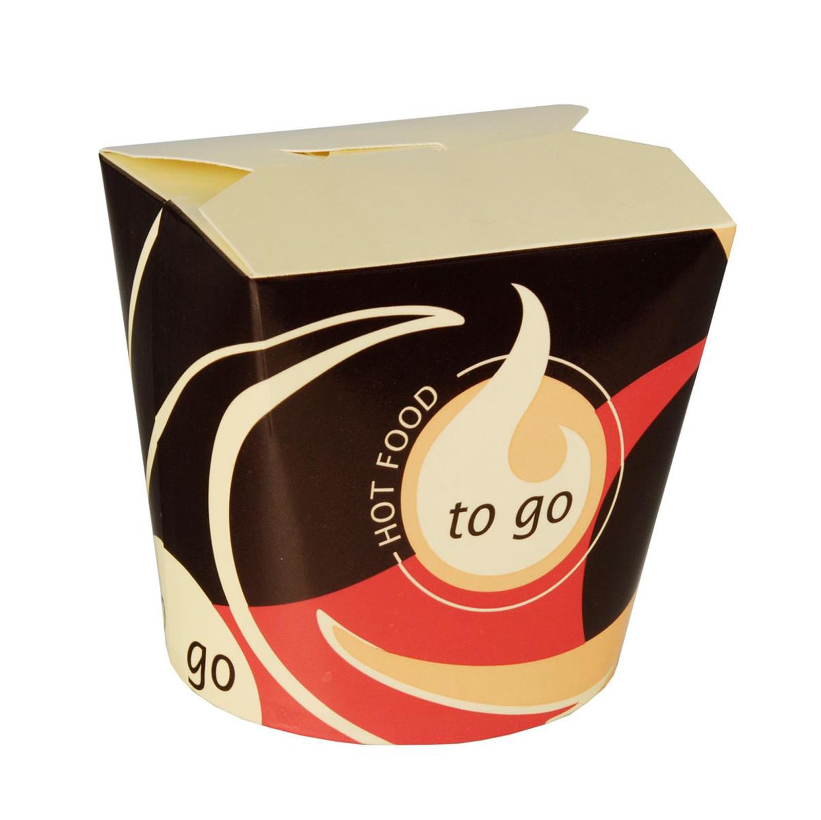 500 Vaschette Plastica per Alimenti ''to go'' Quadrato 750 ml 10,1 x 10 x 9,1 cm