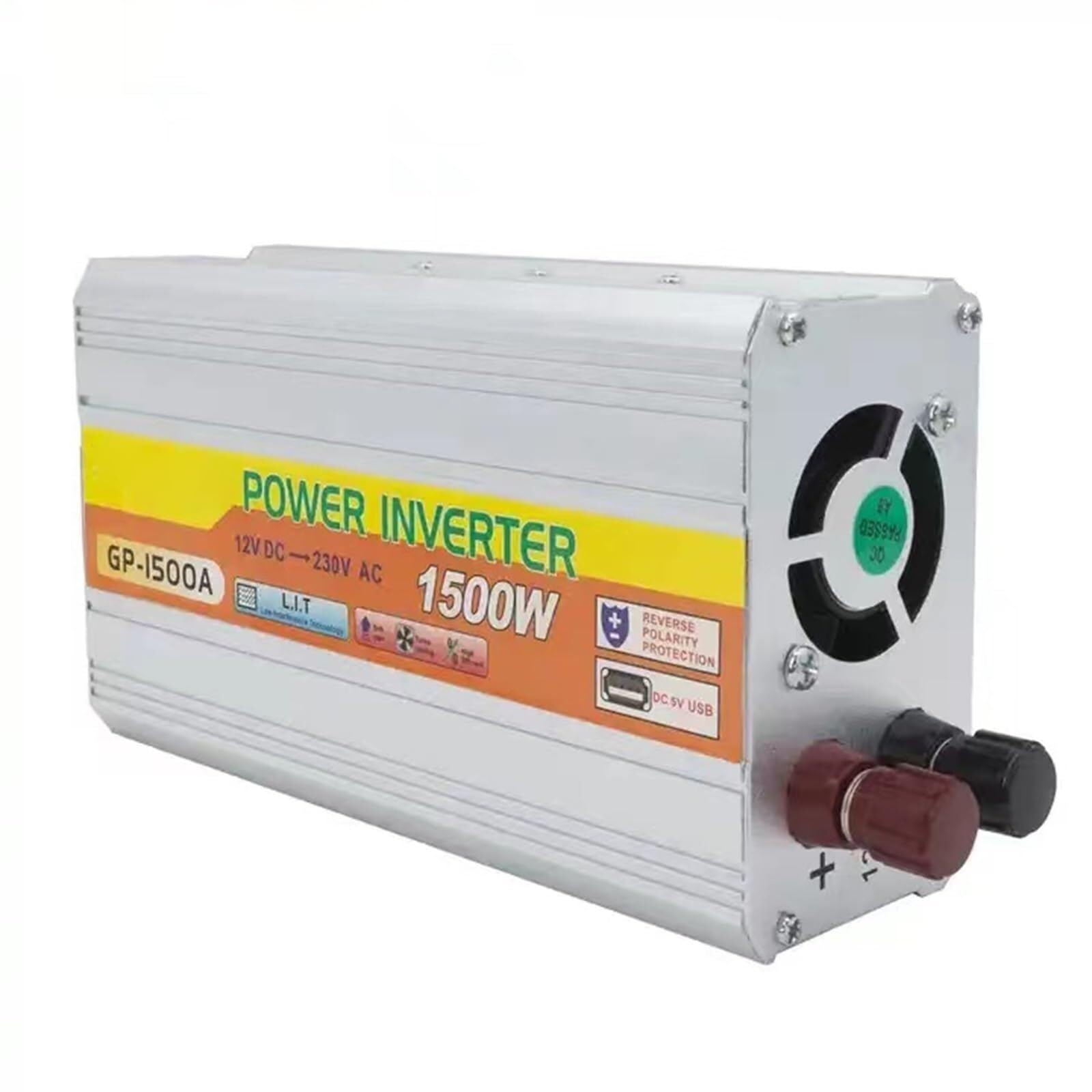 Solar Inverter 12V 24V 1500W Car Power Converter Photovoltaic(24v)