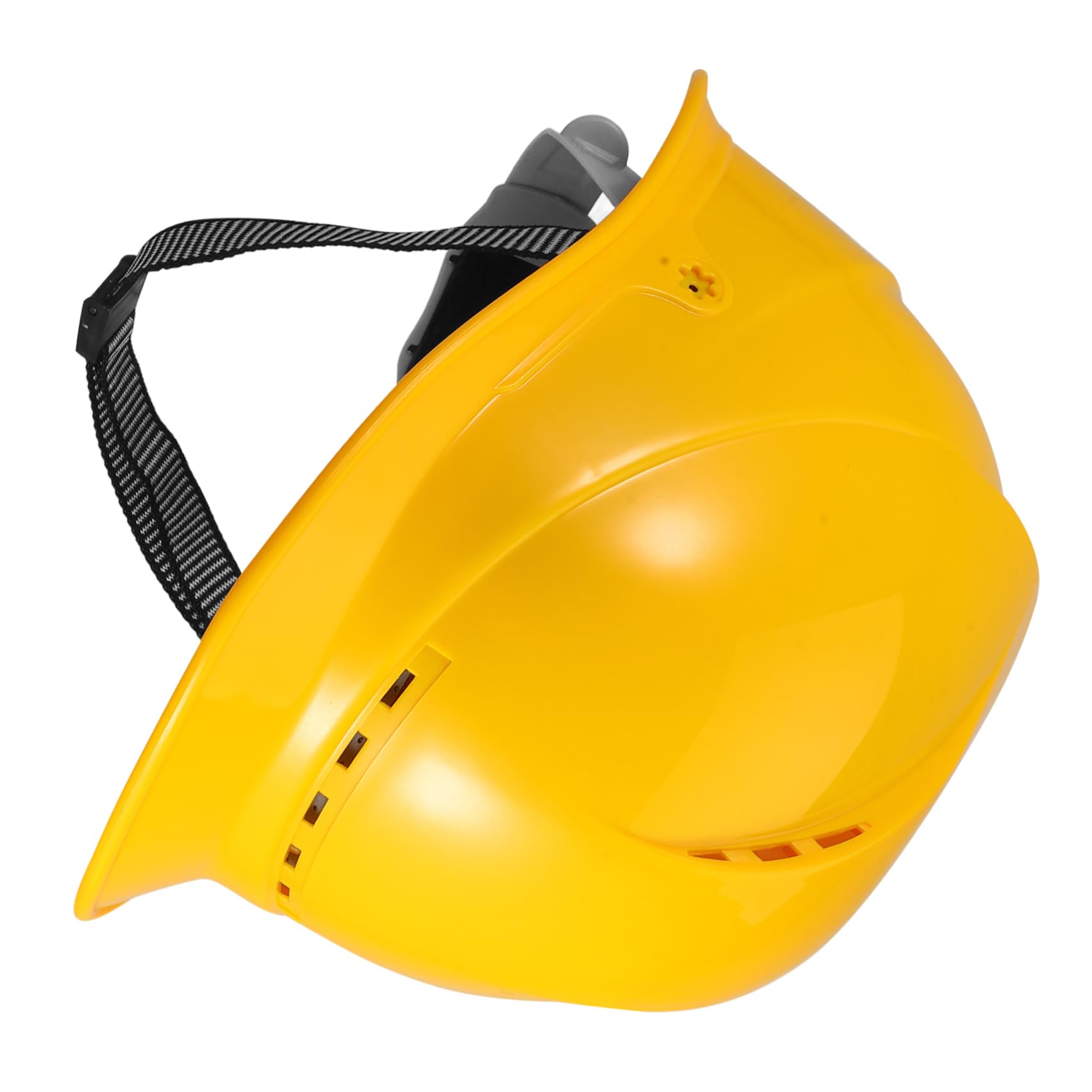 Cascos de construccion Equipado Seguridad Cubrir protección Casco de construccion Accesorios para Cascos Tapa Protectora Sombrero de construcción Cascos para Hombres AbS Amarillo