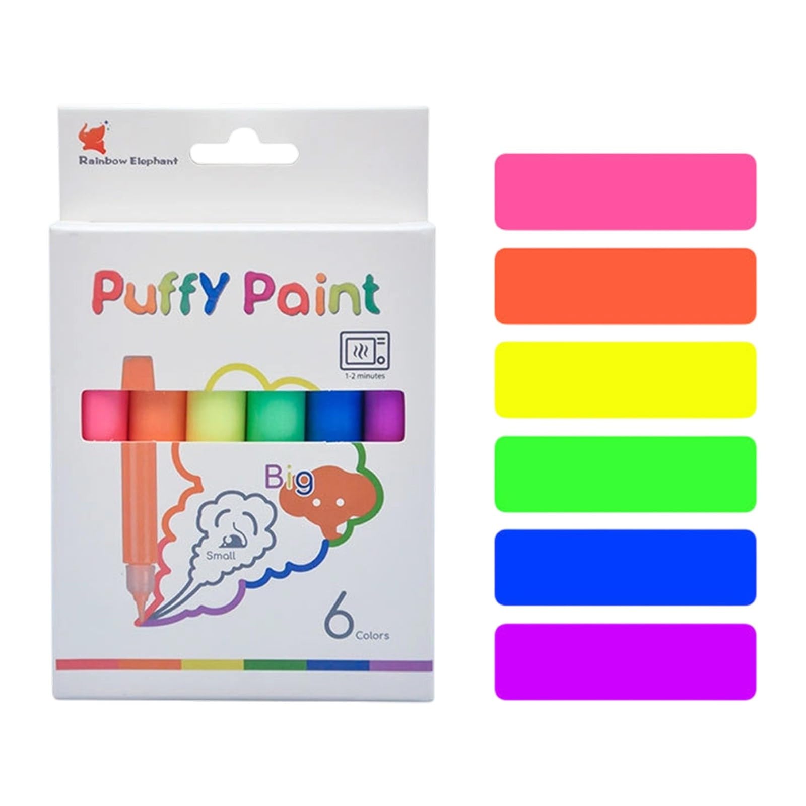 Popcorn Pens for Kids, 3D Relief Art Pens, Bubble Drawing Pen