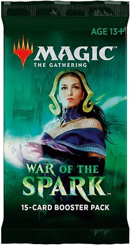 Miniatura 3 de Magic The Gathering MTG BD-EN War of The Spark Booster Pack, Multi