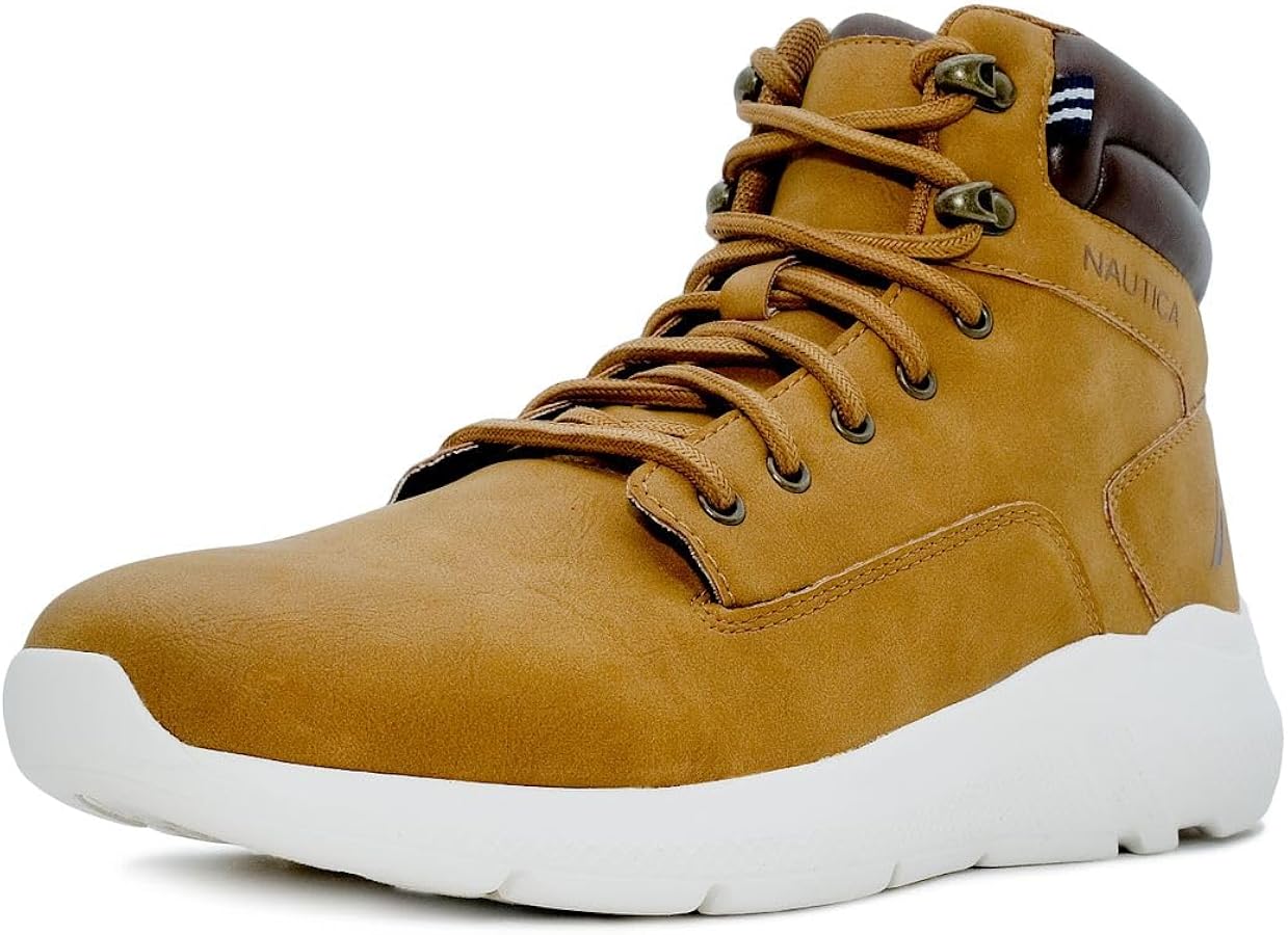 ?Men\'s Chukka Hiking Boots Brown Waterproof Comfortable Casual Lace Up Shoes Men main image 2