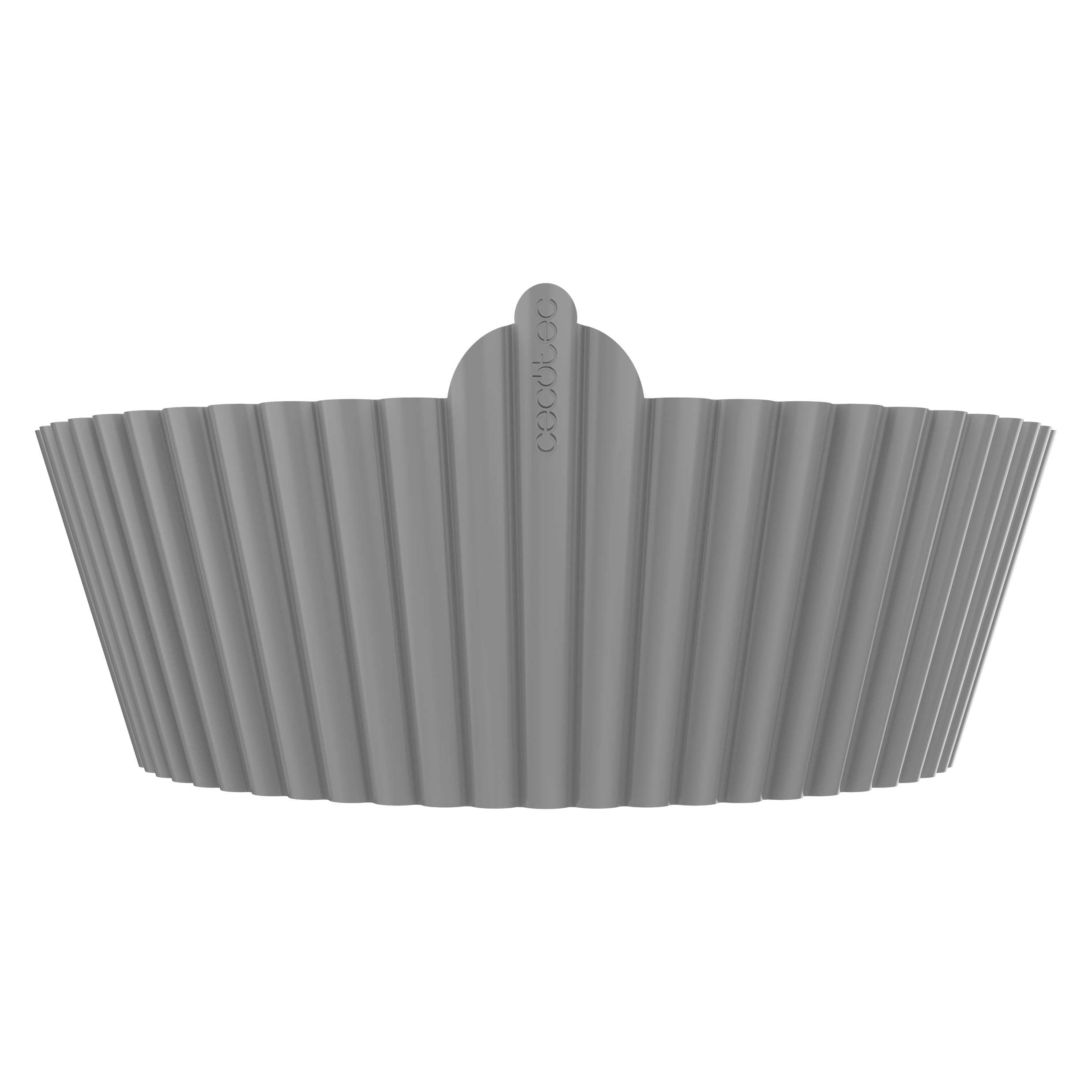 Cecotec Pack 3 Moldes Silicona Circulares para Airfryer de 2,4-5L Cecofry Bucket Pack Accessories S. Silicona Libre de BPA, Reutilizable, Temperaturas desde -40 °C a +250 °C, Fácil Limpieza, 19x6cm