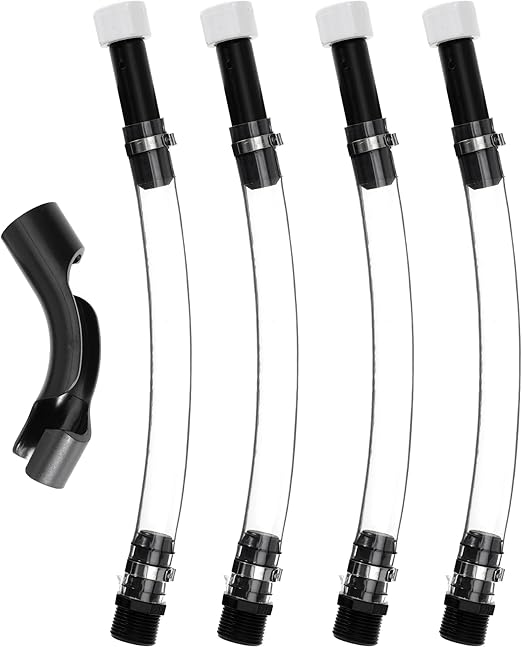 Fuel Filler Jug Hose for Jegs Jugs for LC2 Jugs for Scribner Fuel Jugs 4PC with Hose Bender