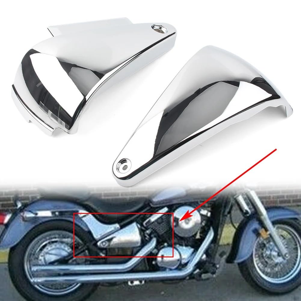 osłony akumulatora pokrywa ochronna do komory bate Pasuje Do Kawasaki VN400 VN800 Do Vulcan 400 800 Osłona Baterii ABS 2 Szt. Motocykl
