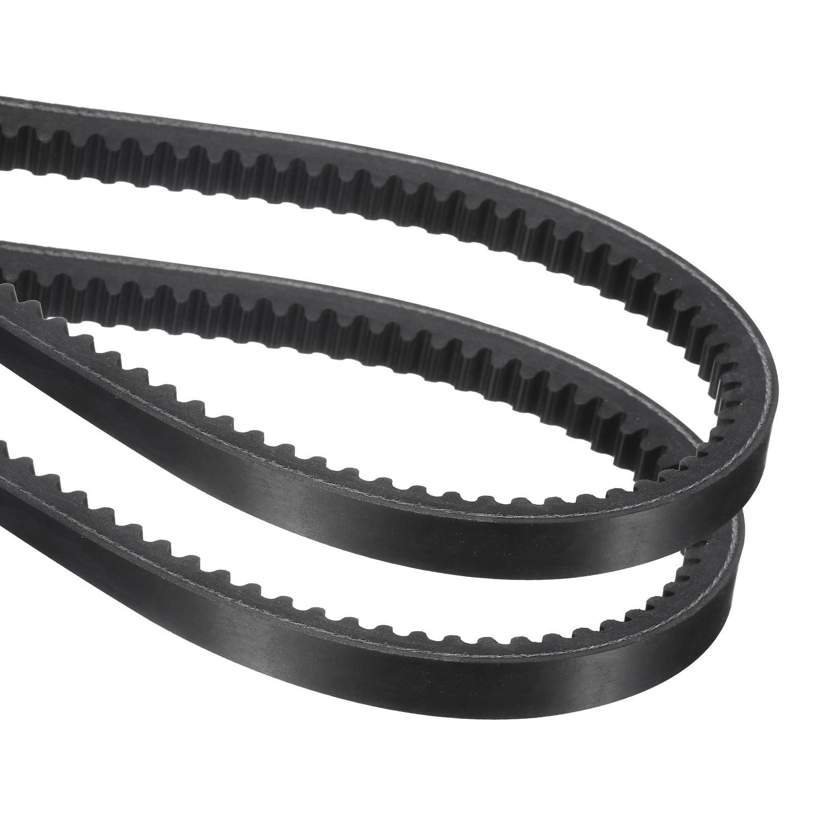 uxcell 2Pcs AX48 EPDM V-Belt, Raw Edge Cogged Industrial Rubber V Belt 1/2" Width x 50" Outer Circumference — Amazon image 11