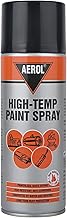 AEROL High-Temp Paint Spray, Grade 6352 (300 g, Flat Black) – Primerless, Heat-Resistant Anti-Corrosion Coating for Silencers, Furnaces, Generators, and Barbeque Equipment