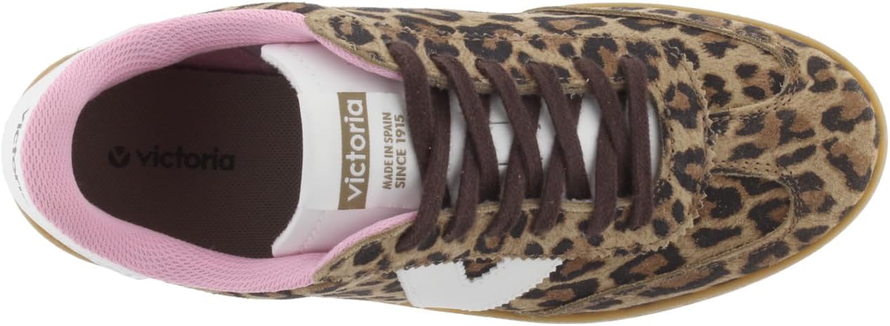 Victoria Womens Berlin Leopard Suede