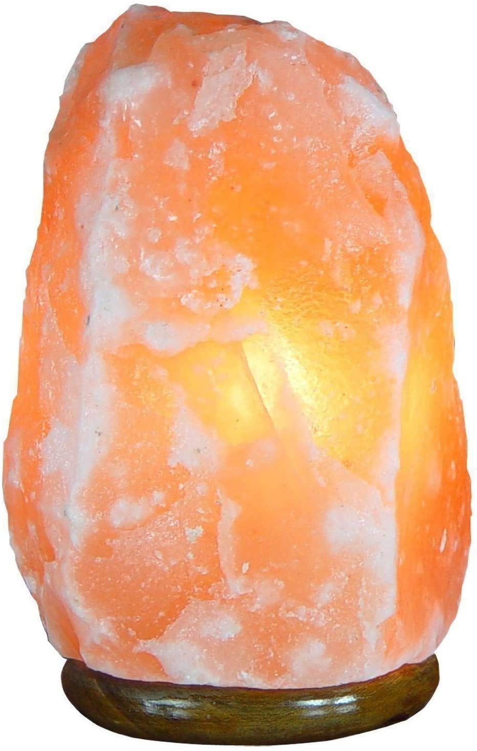 Clossy London Healing IONES Therapeutic Natural Himalayan Pink/Orange Crystal Rock Salt lamp (Pink 3-5kg 17-22cm)