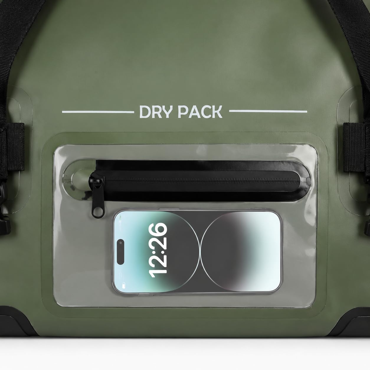 Amagogo Outdoor Waterproof Carrie Bagage Imperméable Sac de Transport Robuste Sac de Rangement de 75L en PVC Sac Multifonction avec Fermeture Roulée Adapté pour Randonnée Pêche, 70L