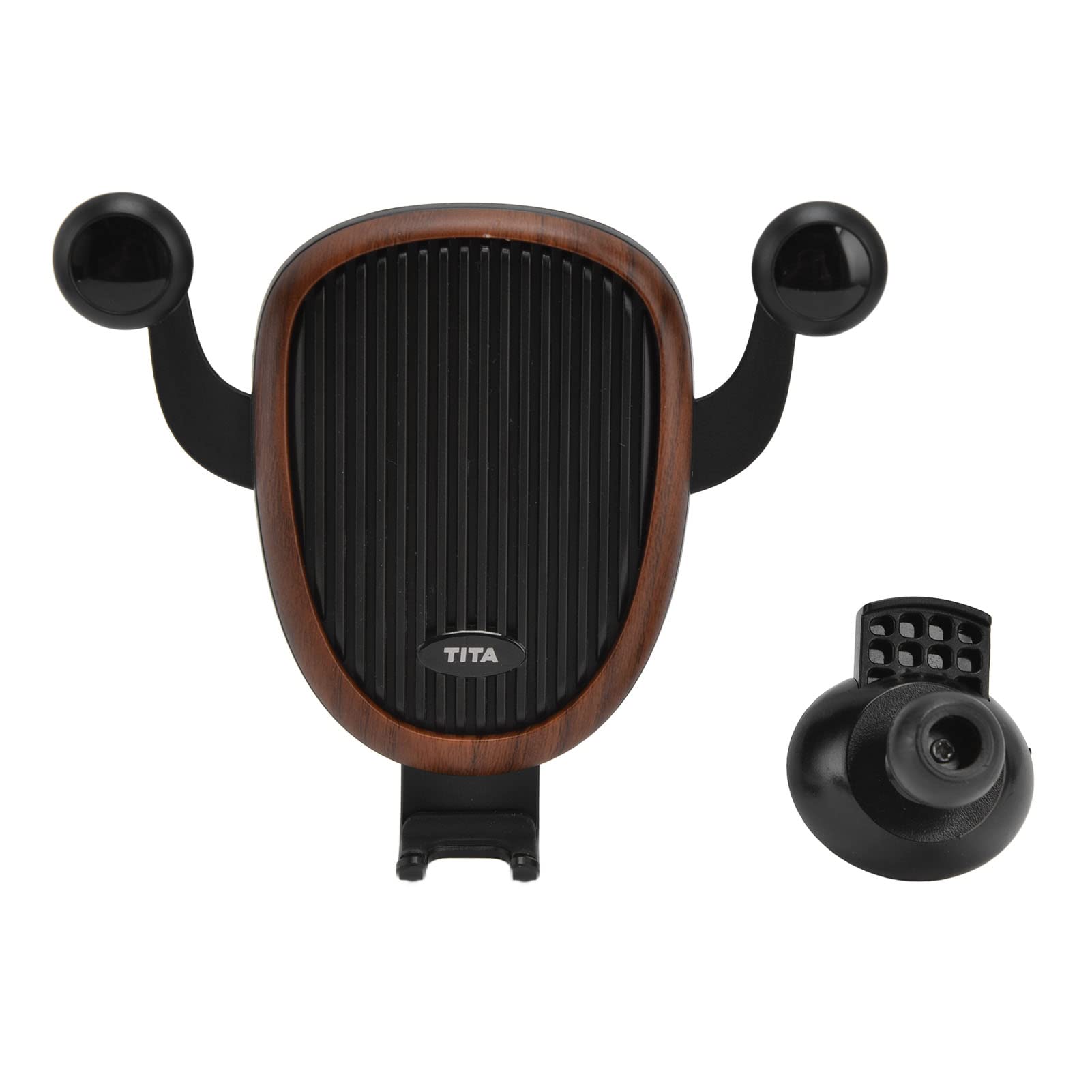 Ejoyous Supporto per Telefono per Auto, Supporto per Telefono per Presa d'aria in Silicone ABS per Smartphone da 4,5 a 6,5 ​​pollici, Rotazione di 360 Gradi, Visualizzazione Orizzontale Verticale