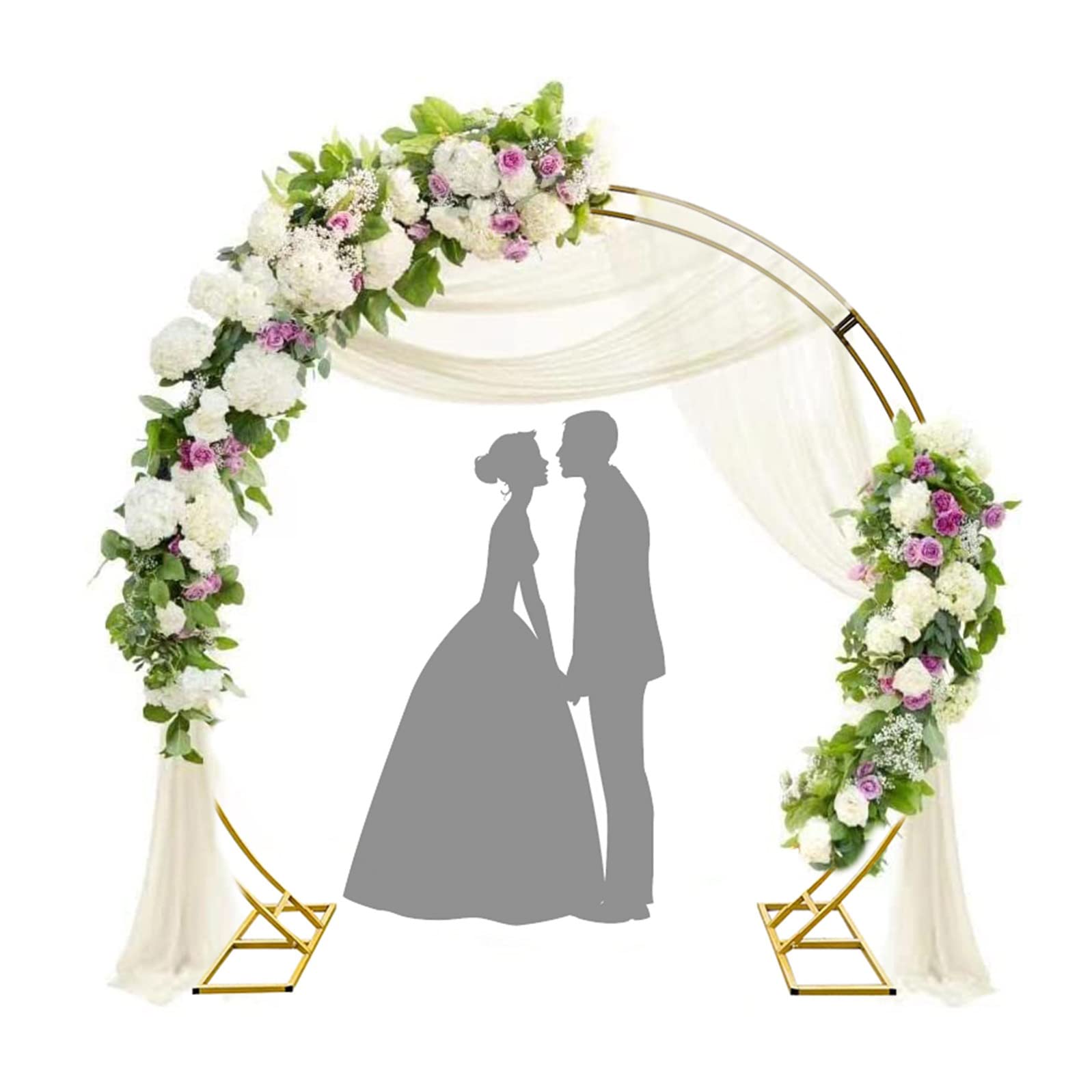 Amazon.co.jp: 結婚式のパーティー 鉄製アーチ、耐候性 フラワーアーチ