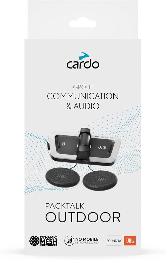 Amazon.com: Cardo Packtalk Outdoor Helmet Communication System for